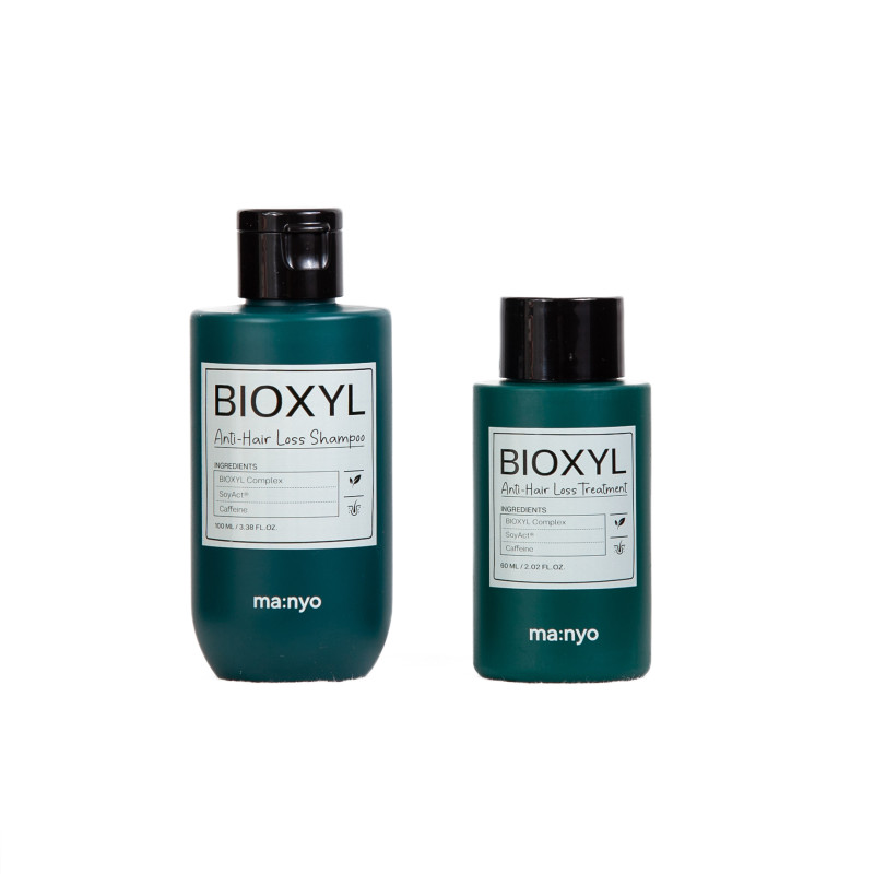 Набір для волосся проти випадіння міні-версії  Manyo Bioxyl Anti-Hair Lost Shampoo&Treatment Travel Kit 100ml