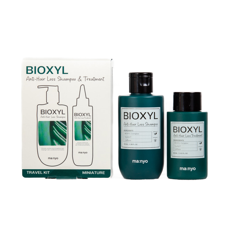 Набір для волосся проти випадіння міні-версії  Manyo Bioxyl Anti-Hair Lost Shampoo&Treatment Travel Kit 100ml