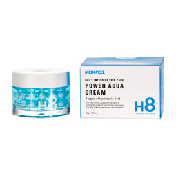 Крем для обличчя капсульний зволожуючий Medi-Peel Power Aqua H8 Cream 50ml