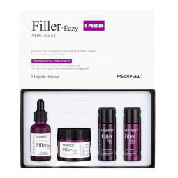 Набір для обличчя антивіковий з ботокс-ефектом Medi-Peel Eazy Filler Set 30ml*3+50g