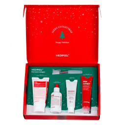 Подарунковий набір для обличчя Medi-Peel Red Lacto Collagen Christmas Gift Set