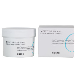 Диски для лица увлажняющие с ледниковой водой COsRX One Step Moisture Up Pads  70ea