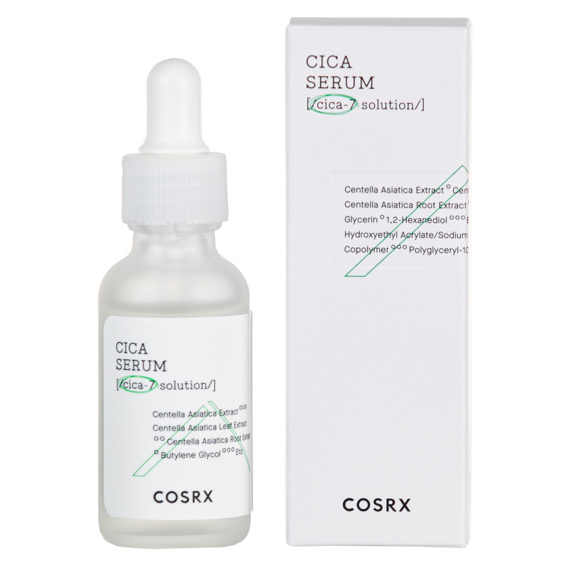 Сироватка для обличчя відновлююча з центелою CosRX Pure Fit Cica Serum 30ml