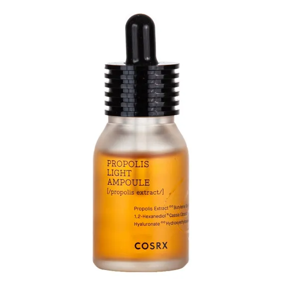 Сыворотка для лица оздоравливающая с прополисом COSRX Full Fit Propolis Light Ampoule 30ml Сыворотка для лица оздоравливающая с прополисом COSRX Full Fit Propolis Light Ampoule 30ml