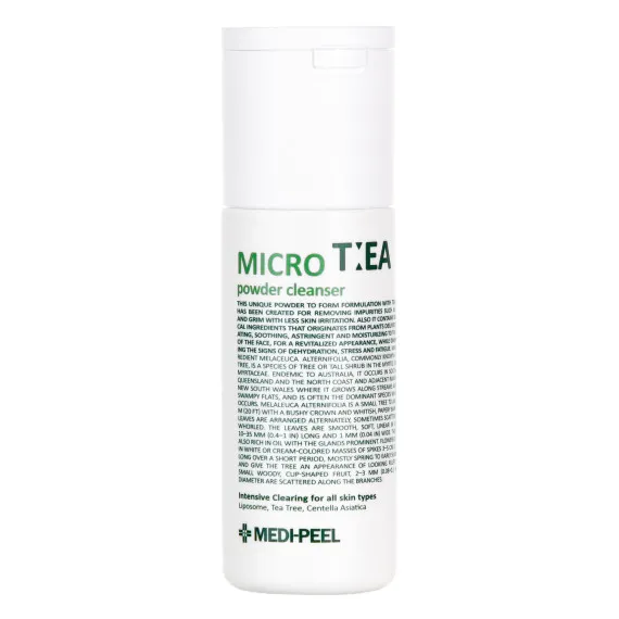 Энзимная пудра успокаивающая с чайным деревом Medi-Peel Micro Tea Powder Cleanser 70g Энзимная пудра успокаивающая с чайным деревом Medi-Peel Micro Tea Powder Cleanser 70g