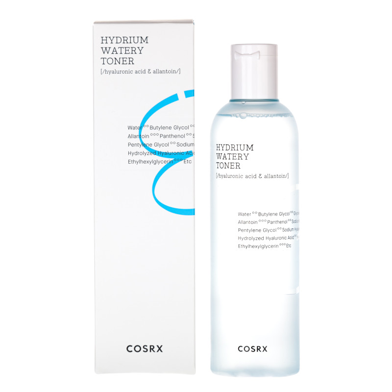 Тонер для обличчя зволожуючий CosRX Hydrium Watery Toner 280ml