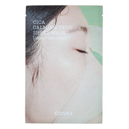 Маска для обличчя тканинна заспокійлива з центелою CosRX Pure Fit Cica Calming True Sheet Mask