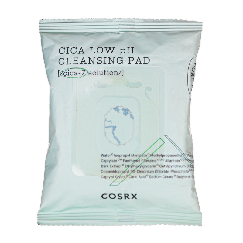 Очищающие диски для лица с центеллой CosRX Pure Fit Cica Low pH Cleansing Pad 30pc