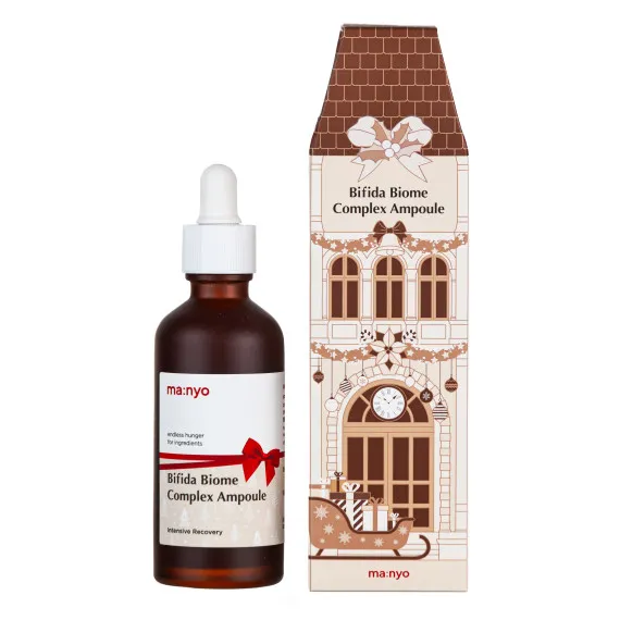 Сыворотка для лица восстанавливающая с бифидобактериями Manyo Bifida Biome Complex Ampoule 80ml Сыворотка для лица восстанавливающая с бифидобактериями Manyo Bifida Biome Complex Ampoule 80ml