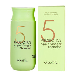 Шампунь с яблочным уксусом и пробиотиками Masil 5 Probiotics Apple Vinegar Shampoo 150ml