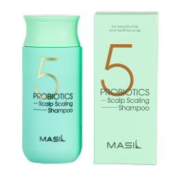 Шампунь с пробиотиками для глубокого очищения кожи головы Masil 5 Probiotics Scalp Scaling Shampoo 150ml
