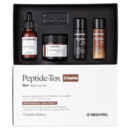 Набір для обличчя антивіковий з пептидами Medi-Peel Bor-Tox Multi Care Kit 30ml*3+50g
