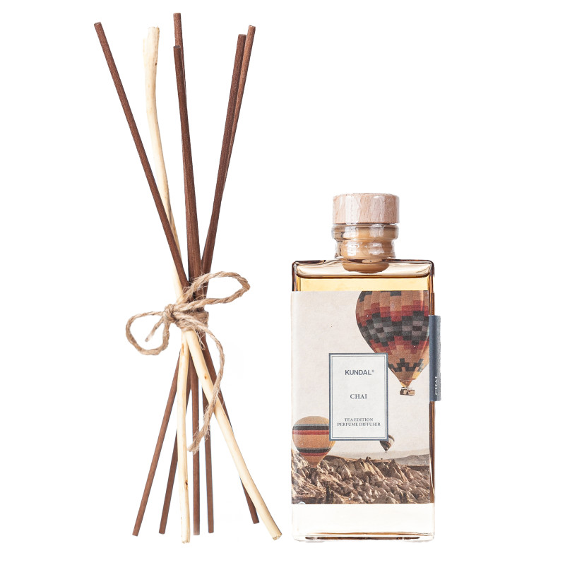 Аромадифузор для дому "Екзотичний чорний чай" Kundal  Tea Edition Perfume Diffuser CHAI 140ml