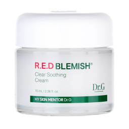 Крем для лица успокаивающий против высыпаний Dr. G RED Blemish Clear Soothing Cream 70ml