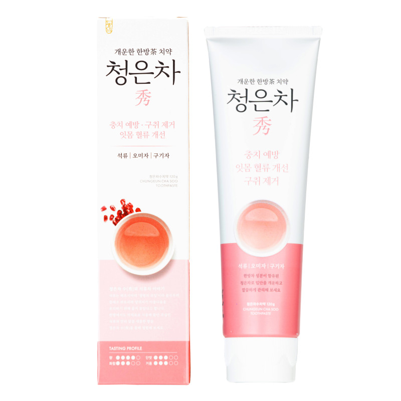 Зубная паста с зелёным чаем 2080 Chungeun Cha Soo Toothpaste 120g