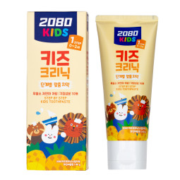 Зубна паста дитяча "Ананас" 2080 Kids Clinic Step 1 Pineapple Toothpaste 80g