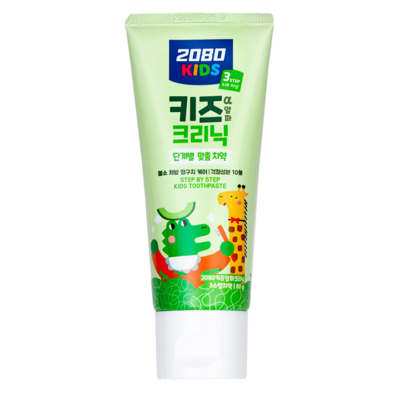 Зубна паста дитяча "Диня" 2080 Kids Clinic Step 3 Melon Toothpaste 80g