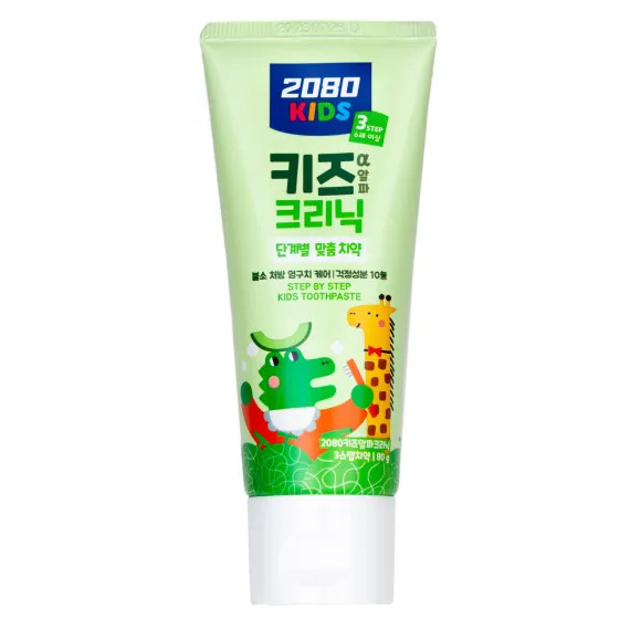Зубная паста детская "Дыня" 2080 Kids Clinic Step 3 Melon Toothpaste 80g Зубная паста детская "Дыня" 2080 Kids Clinic Step 3 Melon Toothpaste 80g