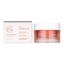 Крем для обличчя зволожуючий з комбучею Medi-Peel Hyal Kombucha Tea-Tox Cream 50ml