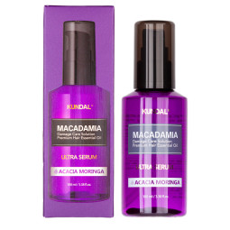 Сыворотка для волос увлажняющая "Акация Моринга" Kundal Macadamia Ultra Hair Serum Acacia Moringa 100ml