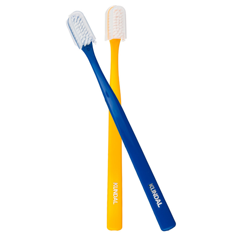 Зубная щётка с жёсткими щетинками Kundal  Deep Clean Toothbrush Hard Type (туба 16шт)