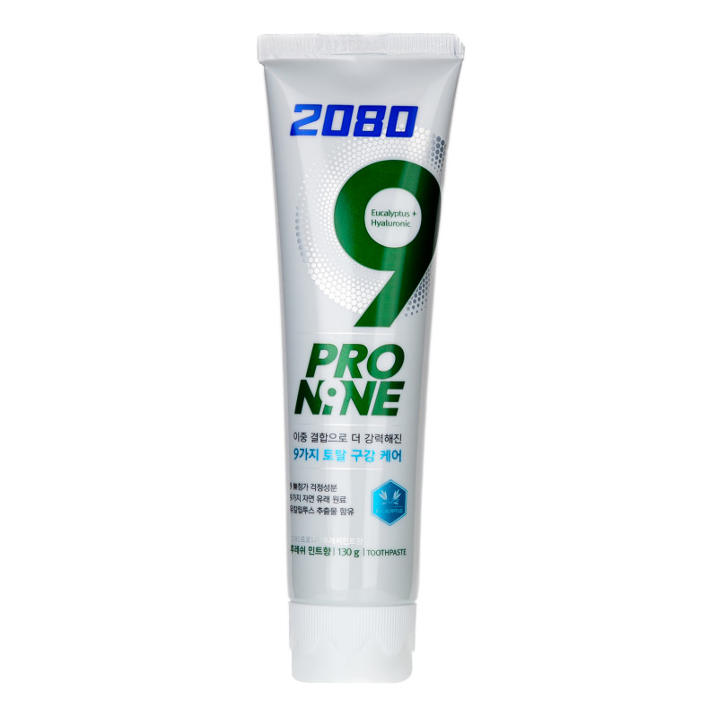 Зубна паста з евкаліптом "Свіжа м'ята" 2080 Pro Nine Eucalyptus Fresh Mint Toohtpaste 130g