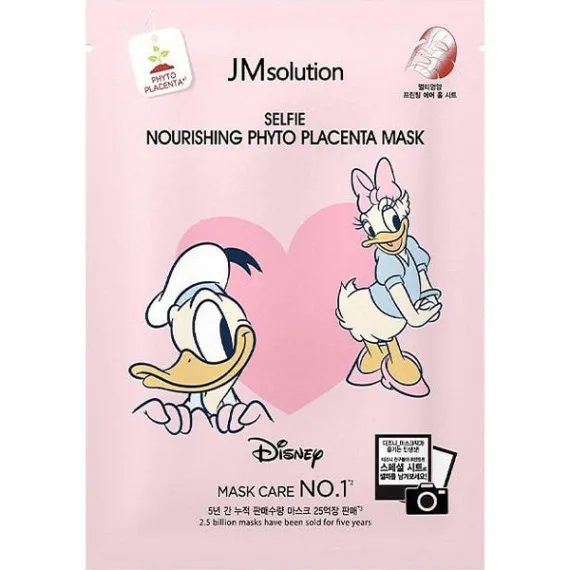 Маска для обличчя тканинна JM Solution Selfie Nourishing Phyto Placenta Mask 30ml Маска для обличчя тканинна JM Solution Selfie Nourishing Phyto Placenta Mask 30ml