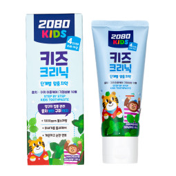 Зубная паста детская "М'ята" 2080 Kids Clinic Step 4 Mint Toothpaste 80g 