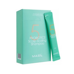 Шампунь з пробіотиками для глибокого очищення шкіри голови Masil 5Probiotics Scalp Scaling Shampoo Stick Pouch 8ml*20еа (пачка)