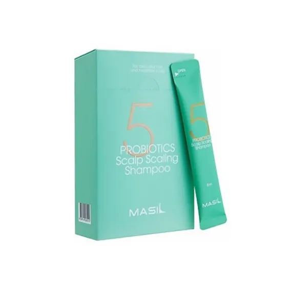 Шампунь с пробиотиками для глубокого очищения кожи головы Masil 5Probiotics Scalp Scaling Shampoo Stick Pouch 8ml*20еа (пачка)