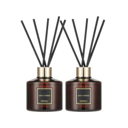 Аромадиффузор для дома "Лимон и Вербена" Kundal Perfume Diffuser Lemon Verbena 200ml (набoр 2 шт)