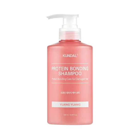 Шампунь для повреждённых волос "Иланг-Иланг" Kundal Protein Bonding Shampoo Ylang-Ylang 500ml Шампунь для повреждённых волос "Иланг-Иланг" Kundal Protein Bonding Shampoo Ylang-Ylang 500ml