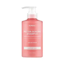 Шампунь для повреждённых волос "Кожа & Ирис" Kundal Protein Bonding Shampoo Leather Iris 500ml