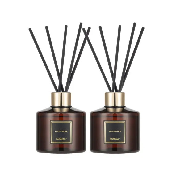 Аромадифузор для дому "Білий Мускус" Kundal Perfume Diffuser White Musk 200ml*2ea (набір 2 шт) Аромадифузор для дому "Білий Мускус" Kundal Perfume Diffuser White Musk 200ml*2ea (набір 2 шт)