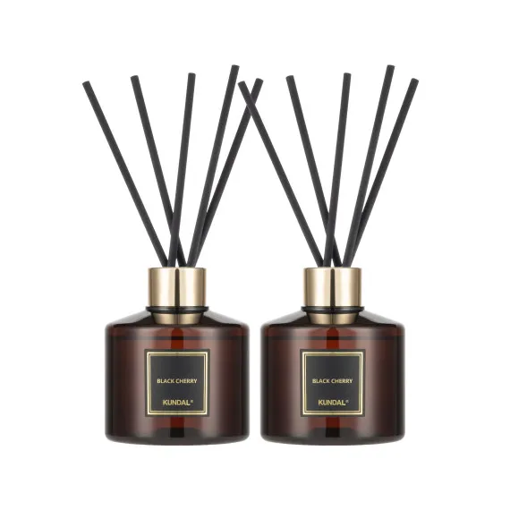 Аромадиффузор для дома "Чёрная вишня" Kundal Perfume Diffuser Black Cherry 200ml*2ea