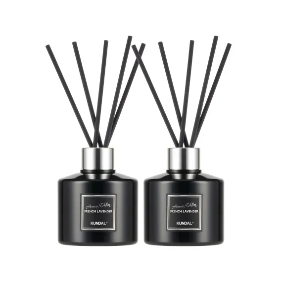 Аромадиффузор для дома "Французская Лаванда" Kundal Perfume Diffuser Aroma Edition French Lavender 200ml*2ea (набор)