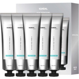 Зубна паста відбілююча Kundal Pure Refreshing Whitening Toothpaste Spear Mint 150g*5 (набір 5шт)