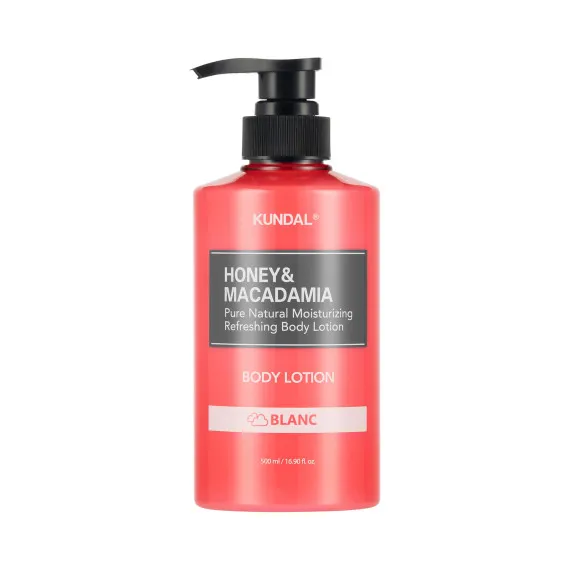 Лосьон для тела "Бланк - нежныйй аромат чистоты" Kundal Honey & Macadamia Body Lotion Blanc 500ml Лосьон для тела "Бланк - нежныйй аромат чистоты" Kundal Honey & Macadamia Body Lotion Blanc 500ml