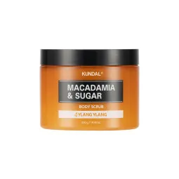 Скраб для тела сахарный "Иланг-Иланг" Kundal Macadamia & Sugar Body Scrub Ylang Ylang 550gr