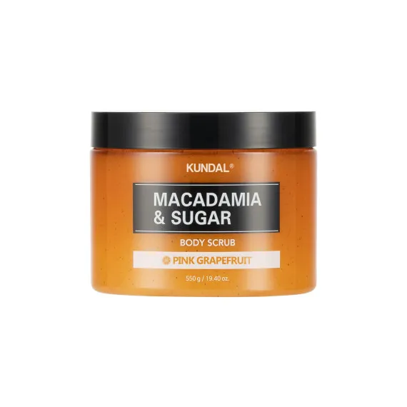 Скраб для тела сахарный "Розовый Грейпфрут" Kundal Macadamia & Sugar Body Scrub Pink Grapefruit 550gr Скраб для тела сахарный "Розовый Грейпфрут" Kundal Macadamia & Sugar Body Scrub Pink Grapefruit 550gr