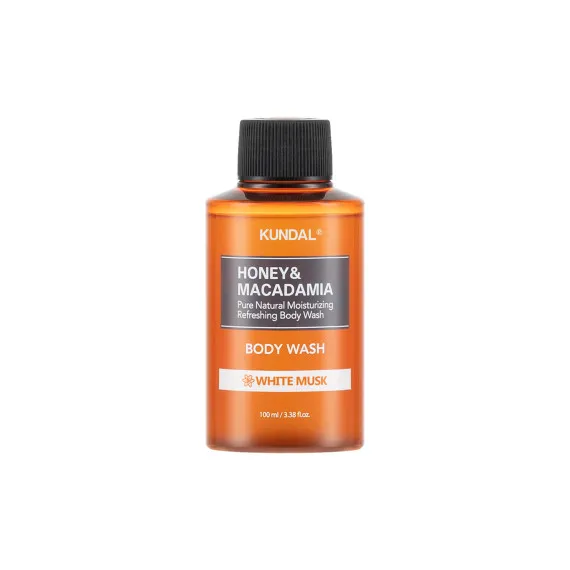 Гель для душу "Білий мускус" Kundal Honey & Macadamia Body White Musk 100ml