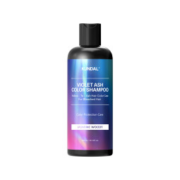 Шампунь оттеночный фиолетовый "Жасминовое дерево" Kundal Violet Ash Color Shampoo Jasmine Woody 300 ml