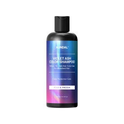 Шампунь оттеночный фиолетовый "Груша & Фрезия" Kundal Violet Ash Color Shampoo Pear & Freesia 300 ml