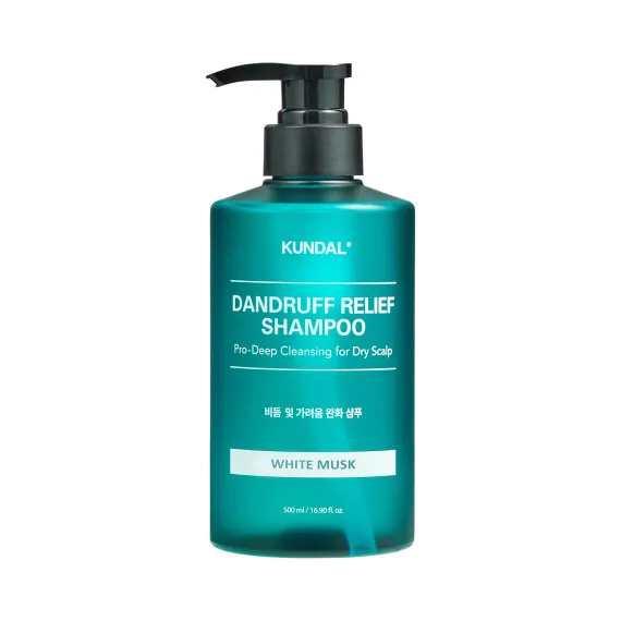 Шампунь против перхоти "Белый Мускус" Kundal Dandruff Relief Shampoo White Musk 500 ml
