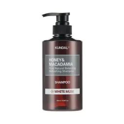 Шампунь восстанавливающий "Белый мускус" Kundal Honey & Macadamia Shampoo White Musk 500ml