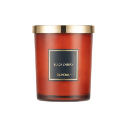 Аромасвічка "Чорна вишня" Kundal Perfume Natural Soy Candle Black Cherry 500g