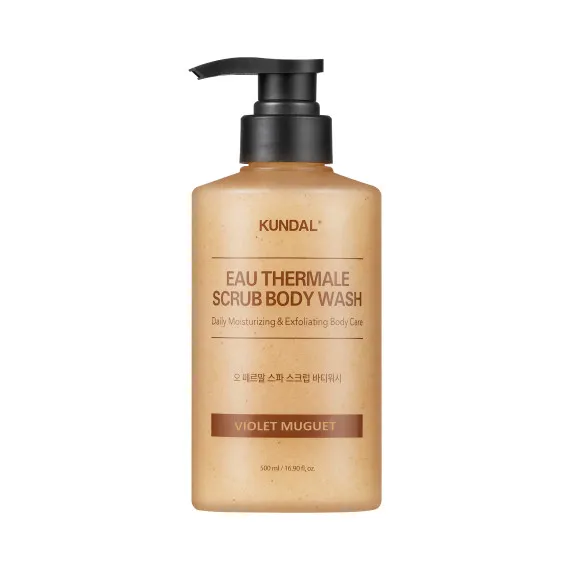 Гель-скраб для душа "Фиолетовый Ландыш" Kundal Eau Thermal Scrub Body Wash Violet Muguet 500ml Гель-скраб для душа "Фиолетовый Ландыш" Kundal Eau Thermal Scrub Body Wash Violet Muguet 500ml