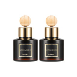 Аромадиффузор для машины "Лимон & Вербена" Kundal Perfume Car Diffuser Lemon Verbena 75ml*2ea (набір 2шт)