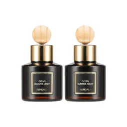 Аромадифузор для машини "Літня Ніч Біля Океану" Kundal Perfume Car Diffuser Ocean Summer Night 75ml*2ea (набір 2шт)