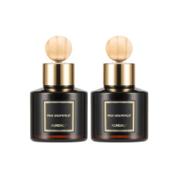 Аромадиффузор для машины "Розовый Грейпфрут" Kundal Perfume Car Diffuser Pink Grapefruit 75ml*2ea (набор 2шт)